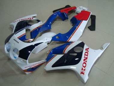 1988-1989 Honda CBR250RR MC19 Motorcycle Fairings - White Red Blue Glossy Black Australia for Sale