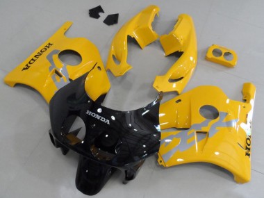 1990-1998 Honda CBR250RR MC22 Motorcycle Fairing Kits - Yellow Glossy Black Australia for Sale