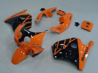 1990-1998 Honda CBR250RR MC22 Motorcycle Fairing - Orange Glossy Black Australia for Sale