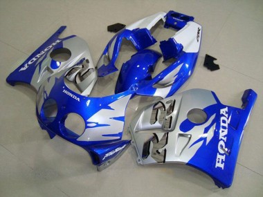 1990-1998 Honda CBR250RR MC22 Motorcycle Fairings - Silver Blue Australia for Sale