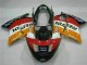 1996-2007 Honda CBR1100XX Blackbird Motorcycle Fairing - Orange White Red Glossy Black Repsol Australia for Sale