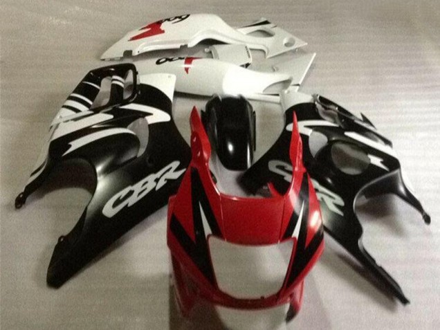 1995-1996 Honda CBR600 F3 Motorcycle Fairings - White Red Glossy Black Australia for Sale