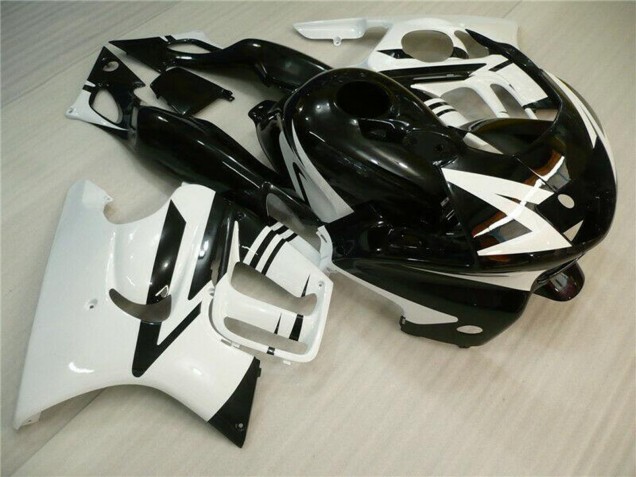 1995-1996 Honda CBR600 F3 Motorcycle Fairings - White Glossy Black Australia for Sale