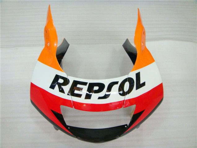 1995-1996 Honda CBR600 F3 Motorcycle Fairing - Orange White Red Glossy Black Repsol Australia for Sale