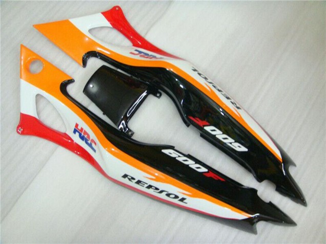 1995-1996 Honda CBR600 F3 Motorcycle Fairing - Orange White Red Glossy Black Repsol Australia for Sale