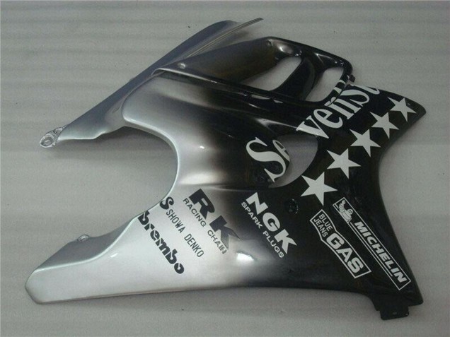 1995-1996 Honda CBR600 F3 Motorcycle Fairings - Silver Glossy Black SevenStars Australia for Sale