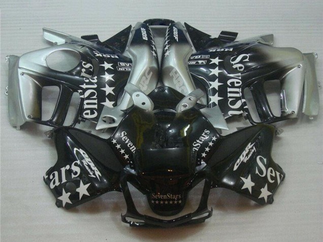 1995-1996 Honda CBR600 F3 Motorcycle Fairings - Silver Glossy Black SevenStars Australia for Sale