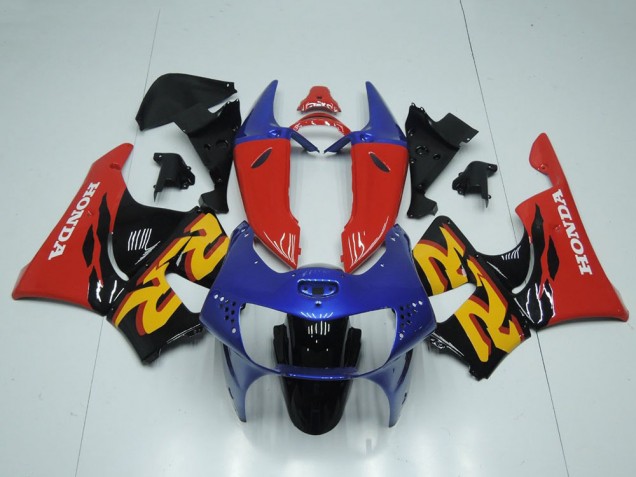 1998-1999 Honda CBR900RR 919 Motorcycle Fairing - Red Blue Glossy Black Australia for Sale