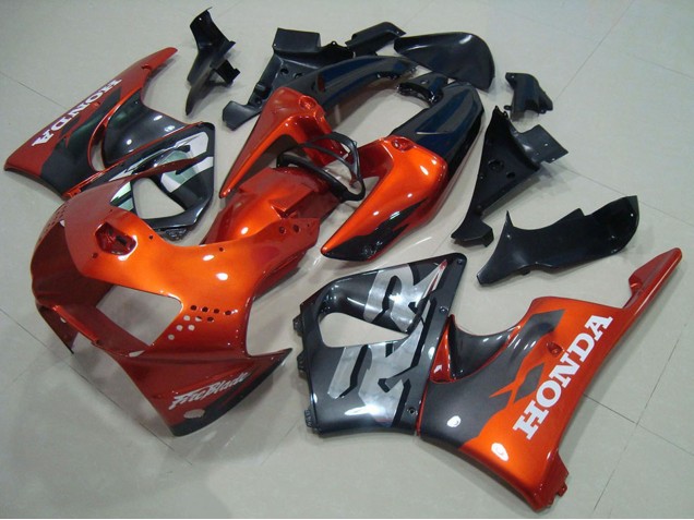 1998-1999 Honda CBR900RR 919 Motorcycle Fairings - Orange Grey Australia for Sale