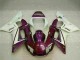 1998-2002 Yamaha YZF R6 Motorcycle Fairings - White Purple Australia for Sale