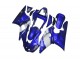 2000-2001 Yamaha YZF R1 Motorcycle Fairing - Blue White Australia for Sale