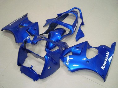 2000-2002 Kawasaki ZX6R Motorcycle Fairings - Blue Australia for Sale