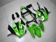 2000-2002 Kawasaki ZX6R Motorcycle Fairing Kits - Green White Black Australia for Sale