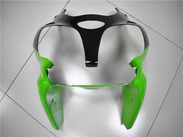 2000-2002 Kawasaki ZX6R Motorcycle Fairing Kits - Green White Black Australia for Sale