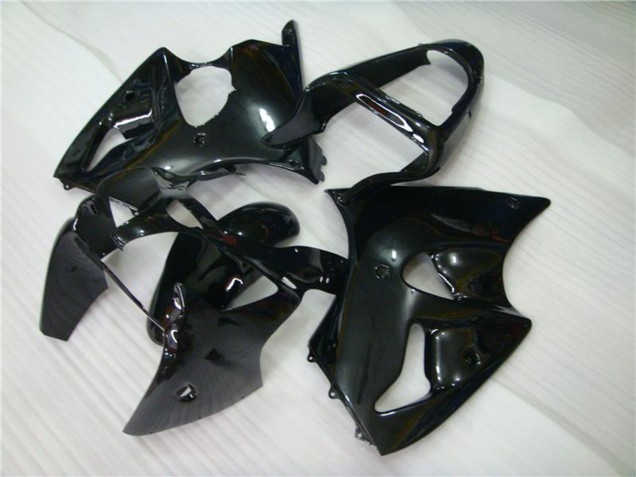 2000-2002 Kawasaki ZX6R Motorcycle Fairings - Glossy Black Australia for Sale