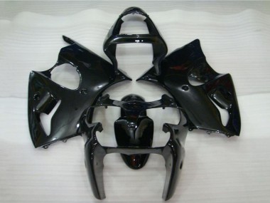 2000-2002 Kawasaki ZX6R Motorcycle Fairings - Glossy Black Australia for Sale