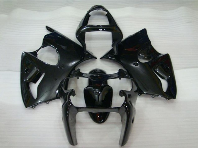 2000-2002 Kawasaki ZX6R Motorcycle Fairings - Glossy Black Australia for Sale
