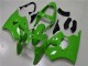 2000-2002 Kawasaki ZX6R Motorcycle Fairings - Green Black Australia for Sale