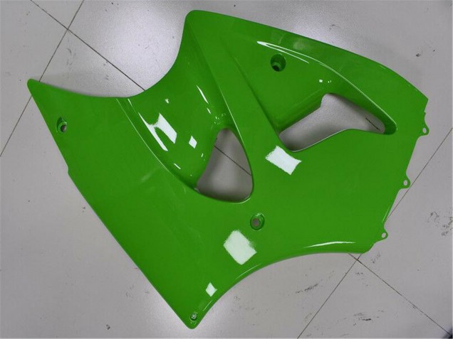 2000-2002 Kawasaki ZX6R Motorcycle Fairings - Green Black Australia for Sale