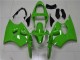 2000-2002 Kawasaki ZX6R Motorcycle Fairings - Green Black Australia for Sale