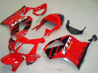 2000-2006 Honda VTR1000 Motorcycle Fairings - Red Black Stripe Australia for Sale