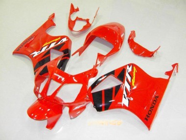 2000-2006 Honda VTR1000 Motorcycle Fairing - Red Glossy Black Stripe Australia for Sale