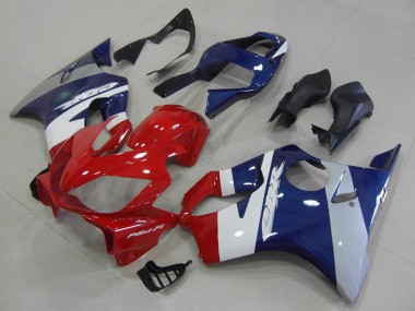 2001-2003 Honda CBR600 F4i Motorcycle Fairings - White Blue Red Australia for Sale