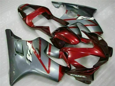 2001-2003 Honda CBR600 F4i Motorcycle Fairing Kits - Silver Red Australia for Sale