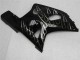 2001-2003 Suzuki GSXR 600/750 Motorcycle Fairings - Glossy Black Silver Flame Australia for Sale