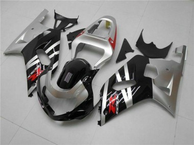 2001-2003 Suzuki GSXR 600/750 Motorcycle Fairings - Silver Glossy Black Red Australia for Sale