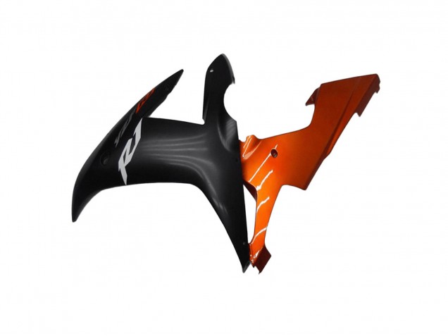 2002-2003 Yamaha YZF R1 Motorcycle Fairings - Orange Matte Black Australia for Sale