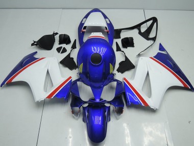 2002-2013 Honda VFR 800 Motorcycle Fairings - White Blue Red Australia for Sale