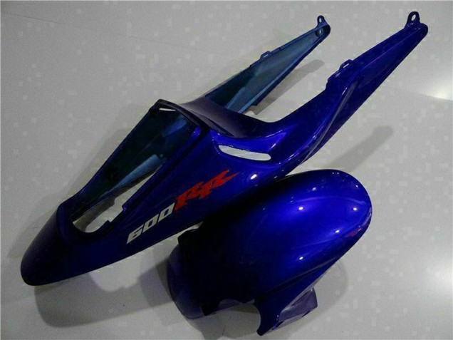 2003-2004 Honda CBR600RR Motorcycle Fairing Kits - Blue Glossy Black Australia for Sale