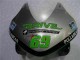 2003-2004 Honda CBR600RR Motorcycle Fairing - Silver Green Glossy Black Australia for Sale