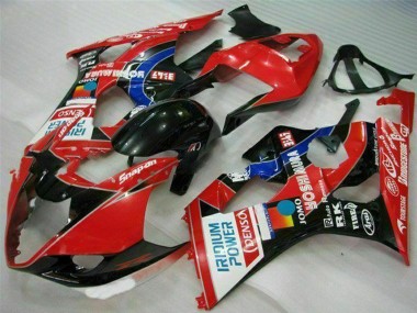 2003-2004 Suzuki GSXR 1000 Motorcycle Fairings - Red Black Blue Yoshimura Australia for Sale