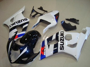2003-2004 Suzuki GSXR 1000 Motorcycle Fairings - White Blue Dark Blue Red Australia for Sale