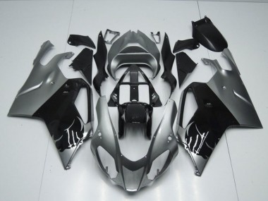 2003-2006 Aprilia RSV1000 Motorcycle Fairing - Glossy Black Grey Australia for Sale