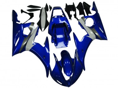 2003-2004 Yamaha YZF R6 Motorcycle Fairing - Blue White Australia for Sale