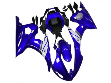2003-2004 Yamaha YZF R6 Motorcycle Fairings - Blue White Australia for Sale