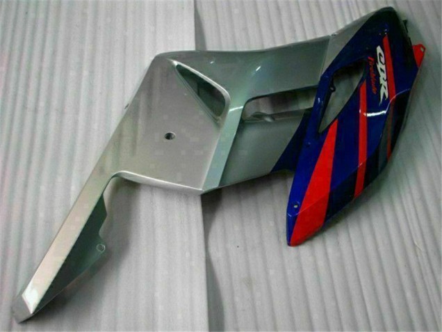 2004-2005 Honda CBR1000RR Motorcycle Fairings - Silver Red Blue Black Stripe Australia for Sale