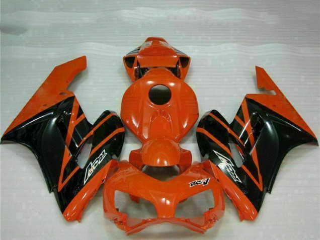 2004-2005 Honda CBR1000RR Motorcycle Fairings - Orange Glossy Black Australia for Sale