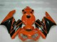 2004-2005 Honda CBR1000RR Motorcycle Fairings - Orange Glossy Black Australia for Sale