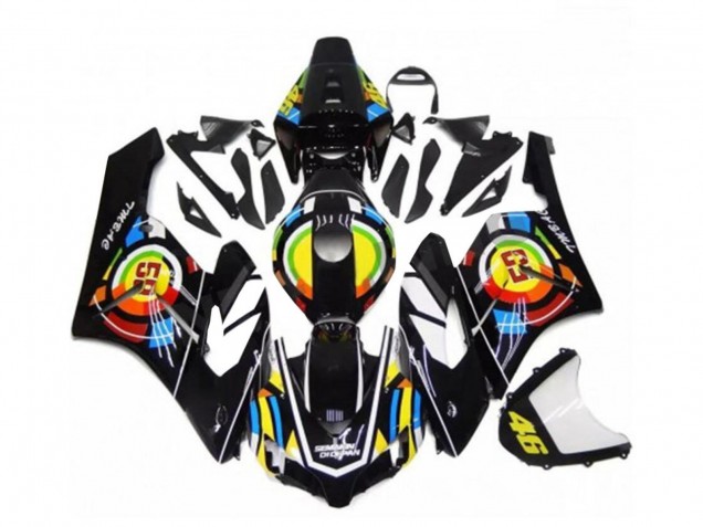 2004-2005 Honda CBR1000RR Motorcycle Fairings - Glossy Black Yellow Green Red 46 Australia for Sale