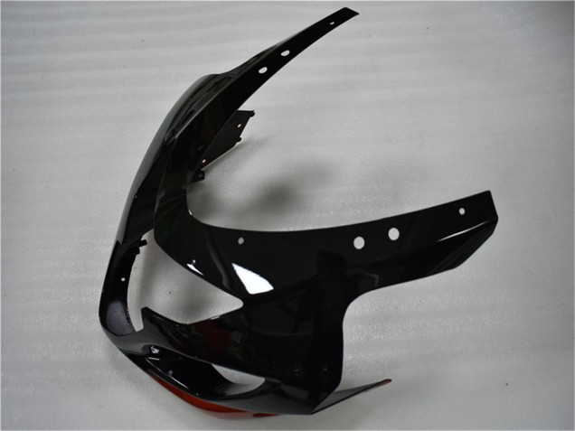 2004-2005 Suzuki GSXR 600/750 Motorcycle Fairings - Glossy Black Red Stripe Australia for Sale