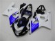2004-2005 Suzuki GSXR 600/750 Bike Fairings - White Blue Black Australia for Sale