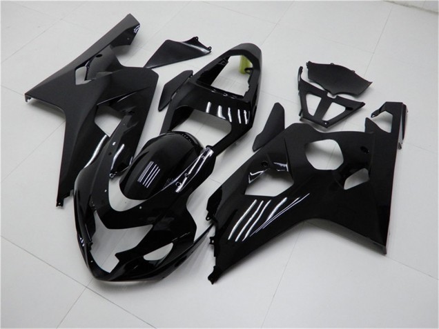 2004-2005 Suzuki GSXR 600/750 Motorcycle Fairings - Glossy Black Australia for Sale
