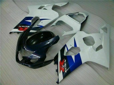2004-2005 Suzuki GSXR 600/750 Motorcycle Fairings - White Blue Glossy Black Red Australia for Sale