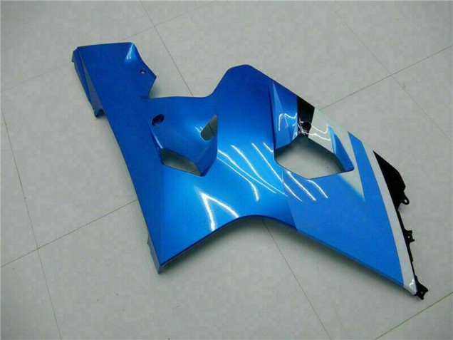 2004-2005 Suzuki GSXR 600/750 Motorcycle Fairings - White Blue Black Australia for Sale