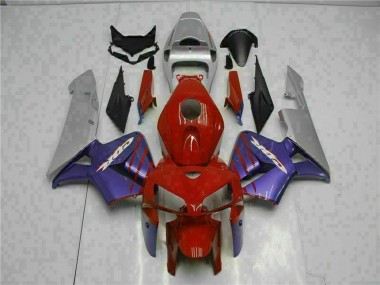 2005-2006 Honda CBR600RR Motorcycle Fairings - Red Purple Grey Australia for Sale