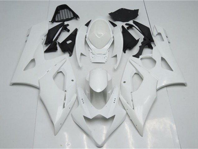 2005-2006 Suzuki GSXR 1000 Motorcycle Fairings - White Australia for Sale
